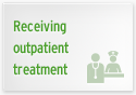 Receiving outpatient treatment