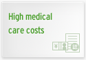 High medical care costs